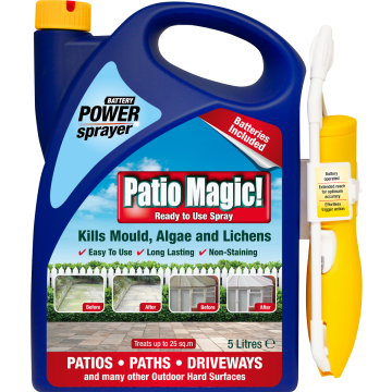 Patio Magic Ready to Use Power Sprayer - 5L