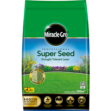 Miracle-Gro Super Seed Drought Tolerant Lawn Seed - 200m2
