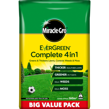 Miracle-Gro Evergreen Complete 4-in-1 - 360m2