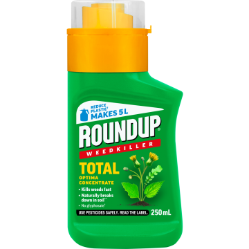 Roundup Total Optima Weed Killer Concentrate - 250ml