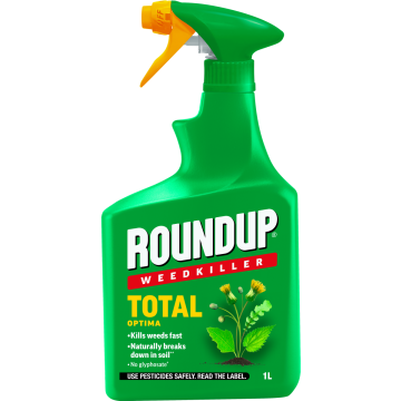 Roundup Total Optima Weed Killer Concentrate Spray - 1L