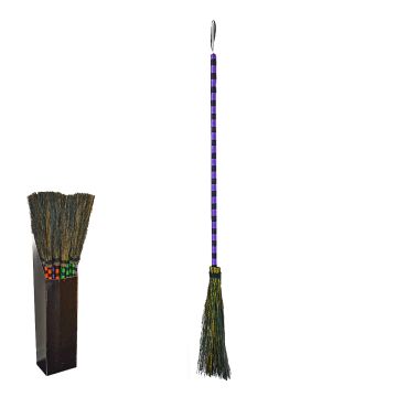 Halloween - Witches Broomstick - Purple