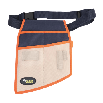 Premium Orange & Navy Gardening Tool Belt