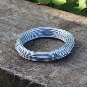 1.6mm Diameter Galvanised Metal Wire - 15m