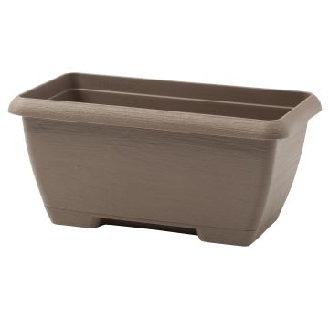 22cm Latte Mini Trough with Saucer