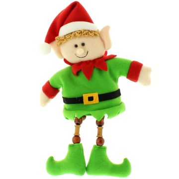 Plush Elf with Dangly Legs