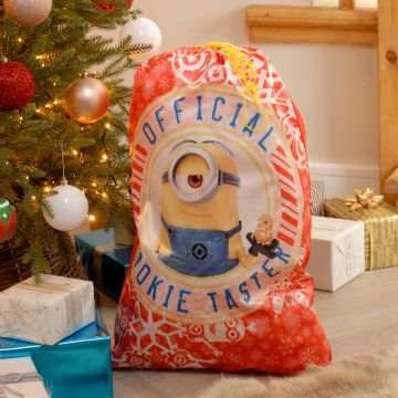 Christmas Decoration - Minion Santa Sack