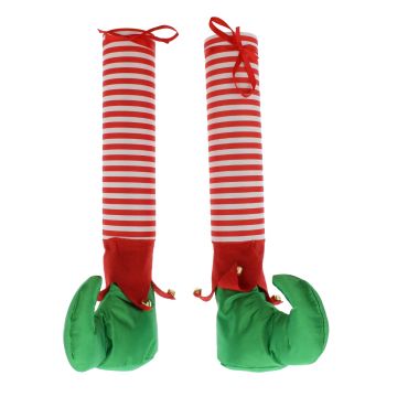 Christmas  Decoration - Elf Stocking Chair leg Covers - Pack of 2