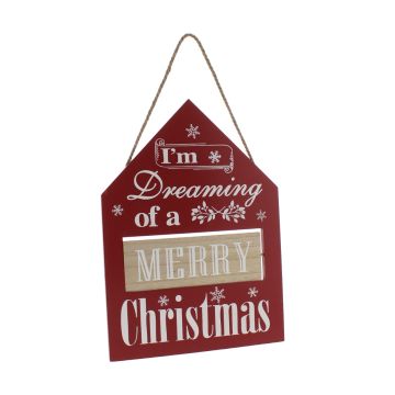 Christmas Home Decor - Wooden Sign