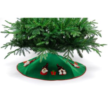 Christmas Decoration - Green Skirt with Gongs