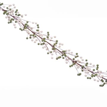 Christmas Decoration - Sage Green and White Berry Garland