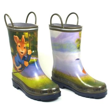 Childrens Peter Rabbit Adventurer Wellingtons - Size 8 (Small)