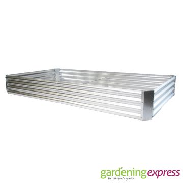 Raised Bed Garden Planter Rectangle (3.5ft x 2ft) - Galvanised