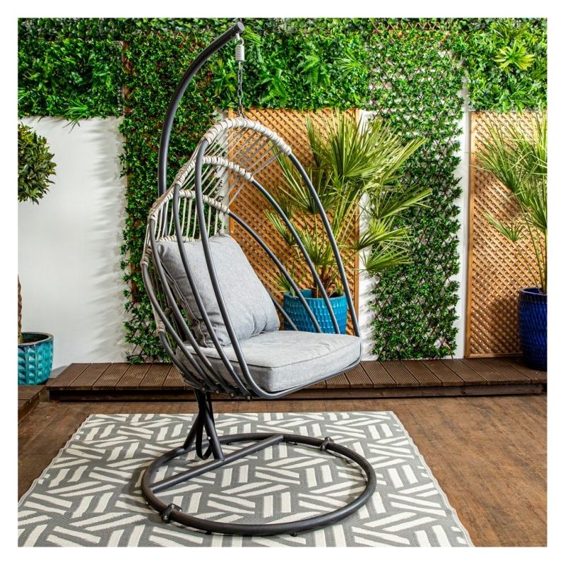 Full Size Luxury Hanging Cocoon Egg Chair