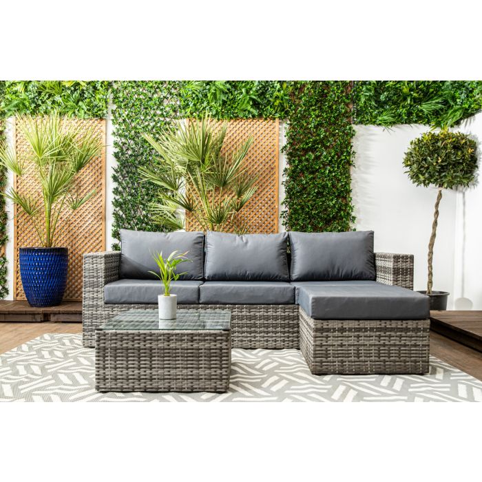 Barcelona discount rattan sofa