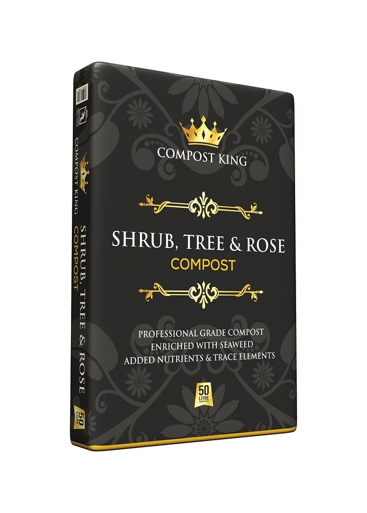 Compost King - Shrub, Tree & Rose Compost - 50 Litre Bag