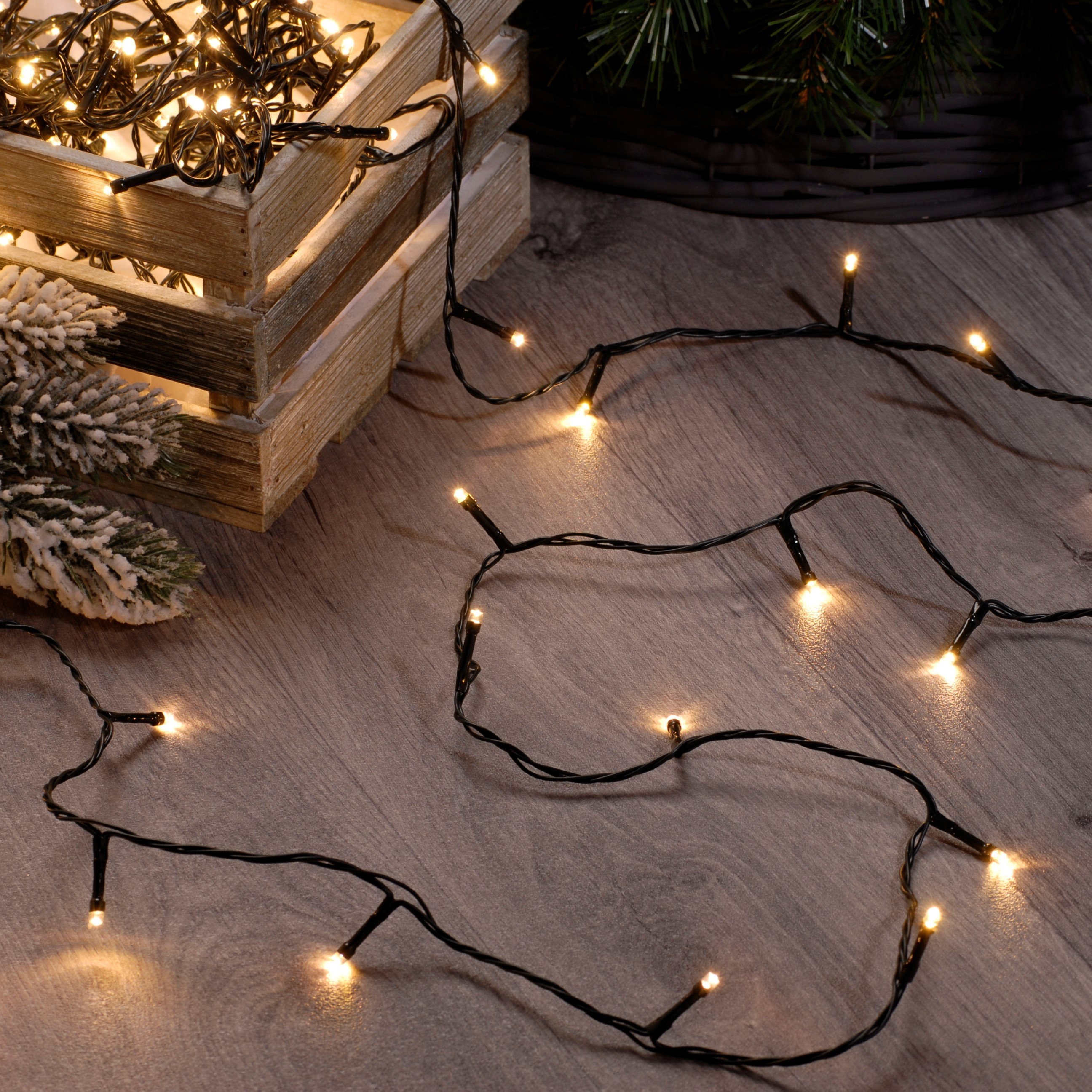 christmas outdoor lights warm white